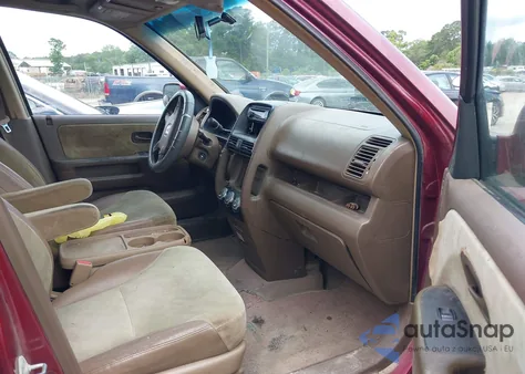 2002 Honda Cr-V Ex из США, поврежденный, VIN SHSRD78822U008984